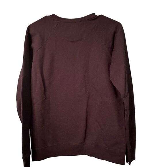 Champion Sweatshirt Women's Size Medium Black Medium Weight Crewneck - Picture 2 of 3